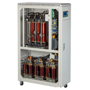 Regulador de Voltaje Trifásico powerBOX 50kW Modelo SBW-50KW (208V±20%, con Neutro, 60Hz)